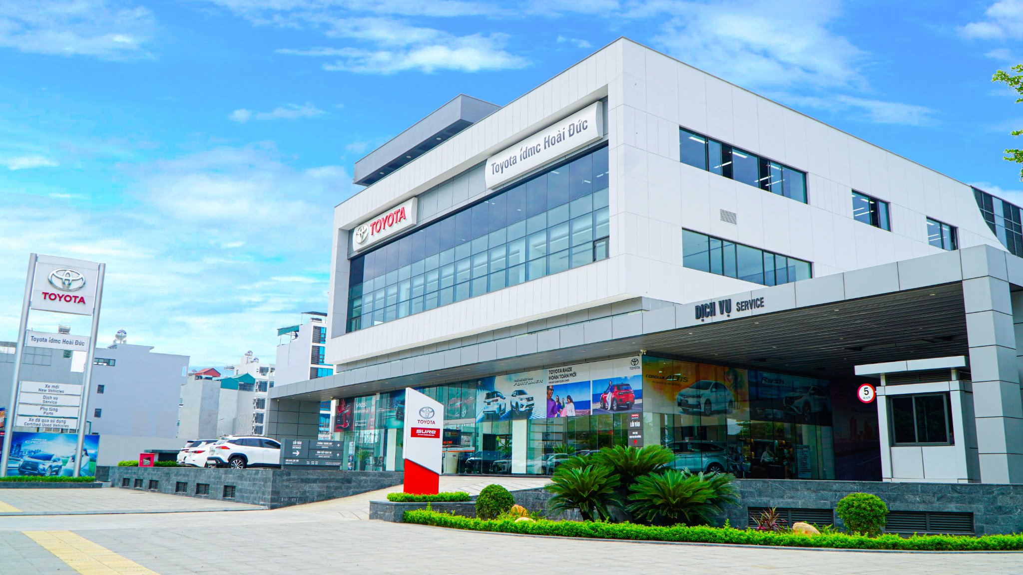 toàn cảnh toyota hoài đức